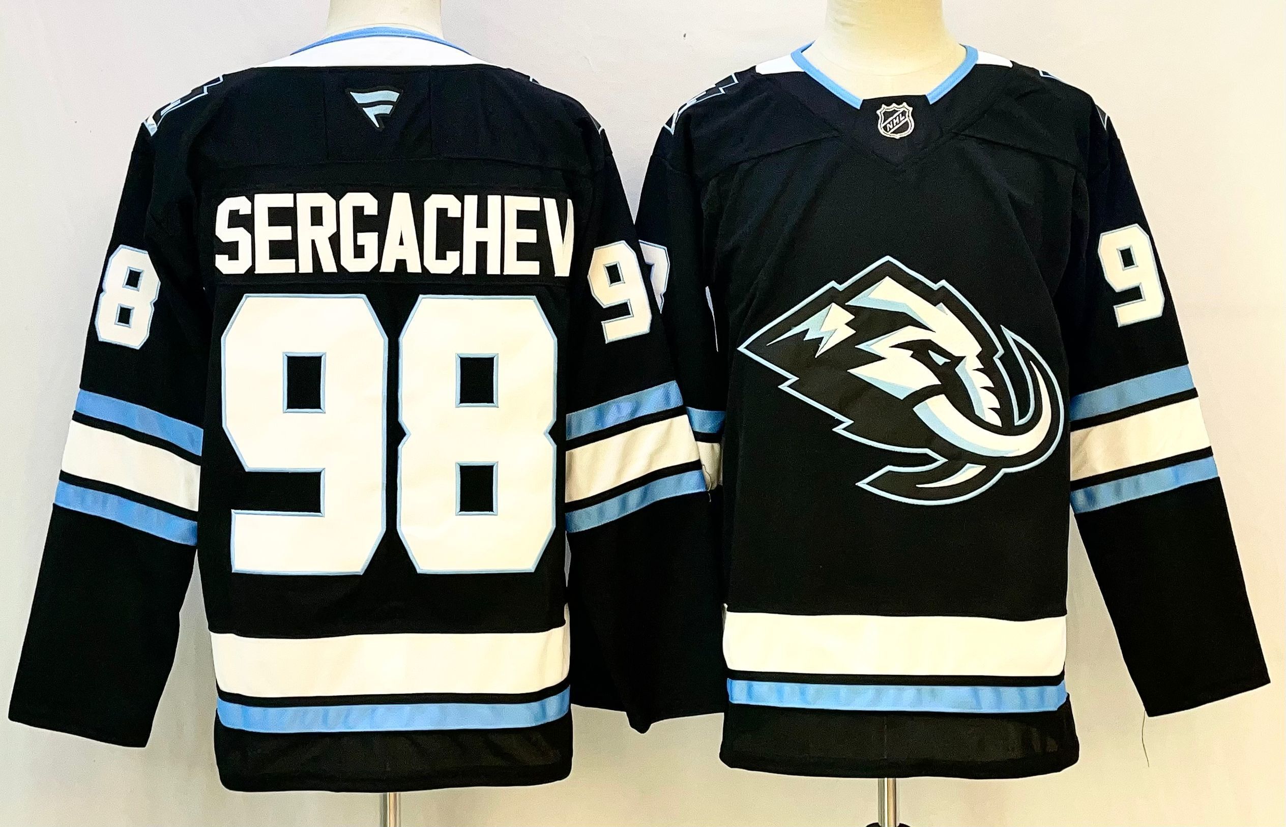 Men Mammoth Team #98 Sergachev Black 2026 Adidias NHL Jersey style 001->more nhl jerseys->NHL Jersey